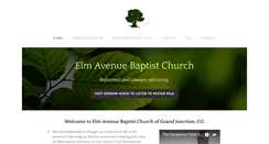 Desktop Screenshot of elmavenuebaptist.org